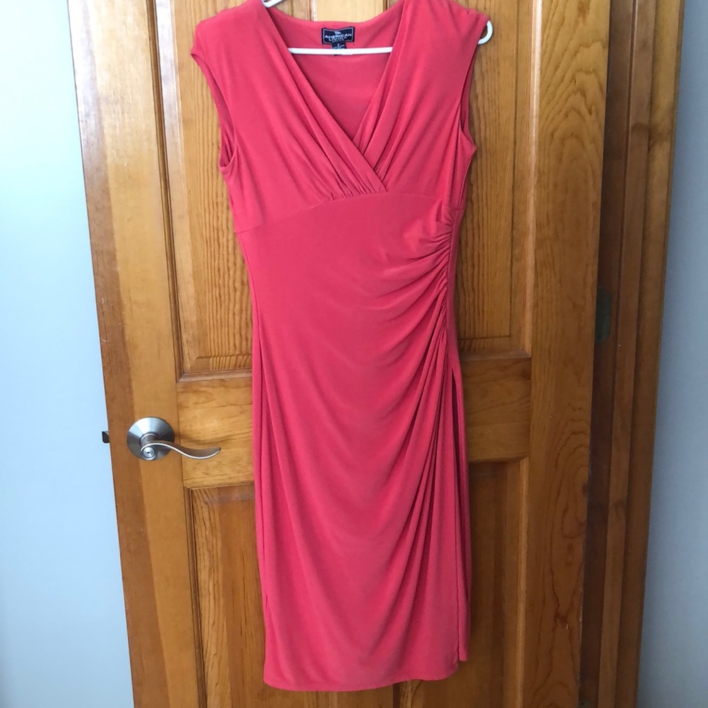 Coral dress